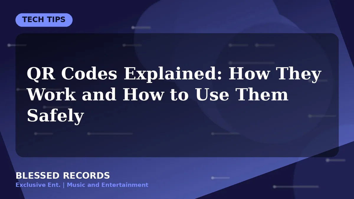 Title card: QR Codes Explained: How They Work and How to Use Them Safely