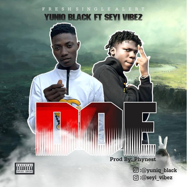 DOE cover art by Yuniq Black ft. Seyi Vibez