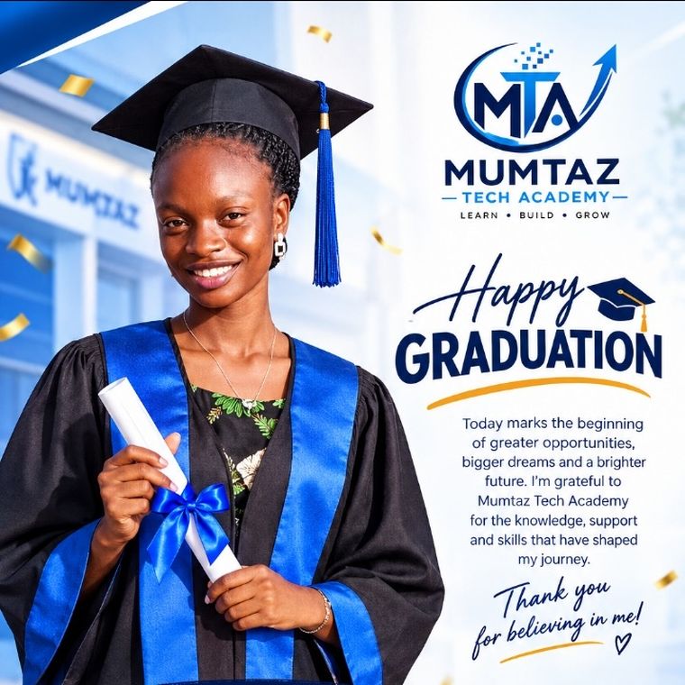 Portrait of Gift Omowunmi Adegoke, Mumtaz Tech Academy graduate