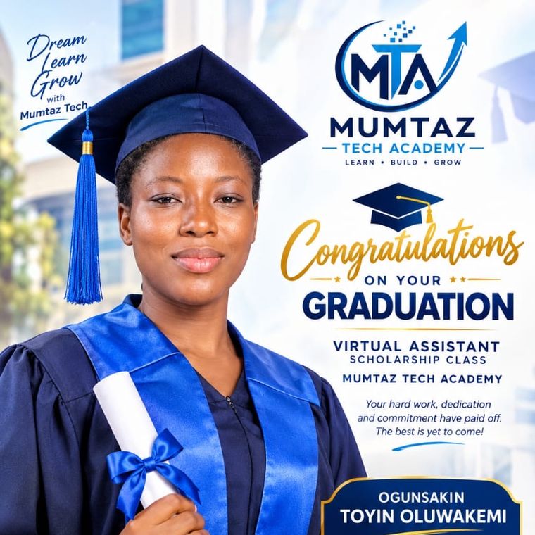 Portrait of Ogunsakin Toyin Oluwakemi, Mumtaz Tech Academy graduate