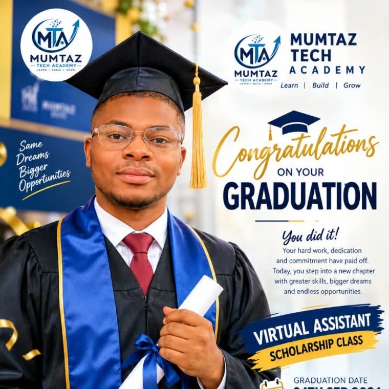 Portrait of Philip Emile Effiong, Mumtaz Tech Academy graduate